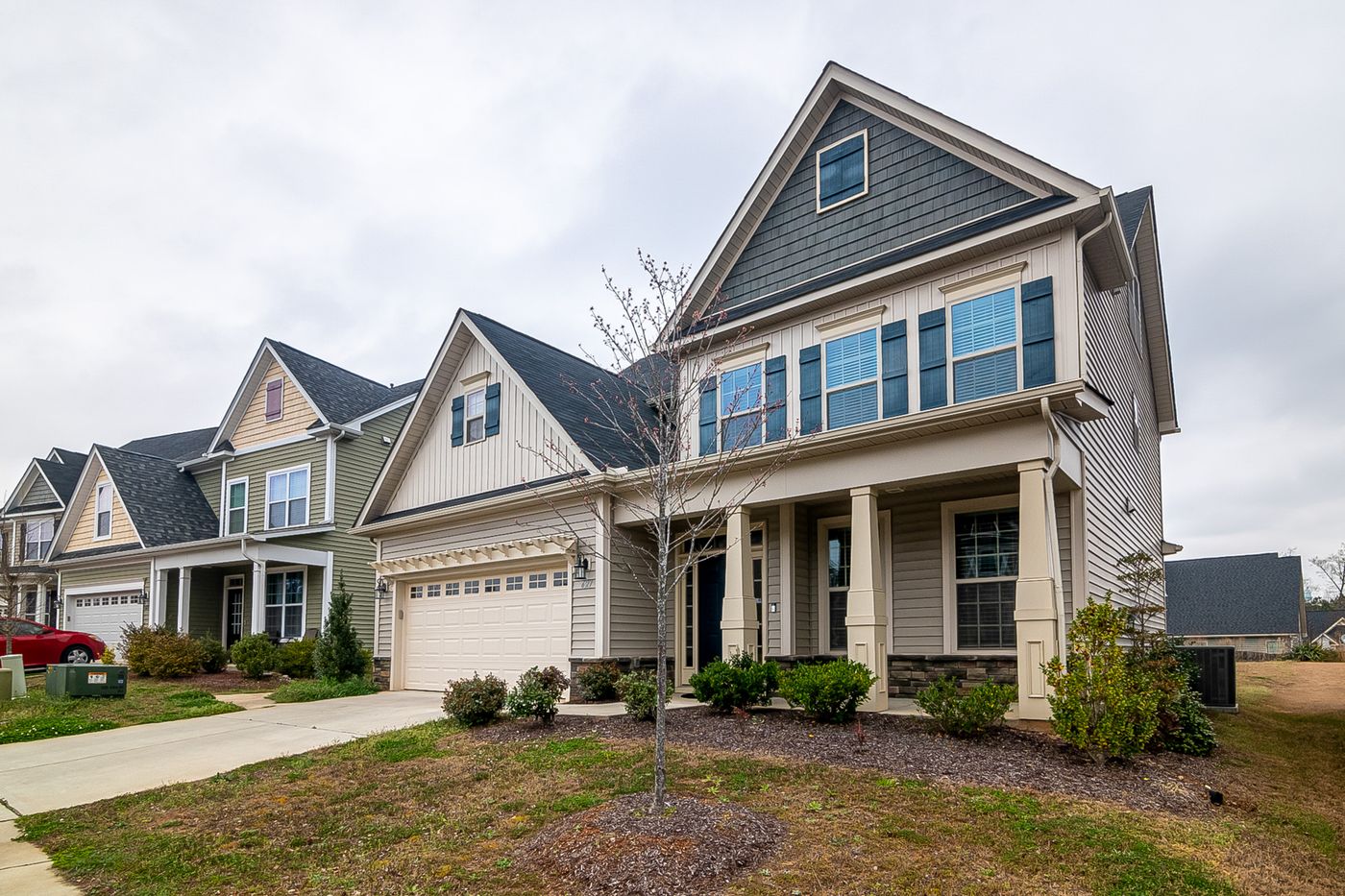 Homes in Colleyville, TX served by a local fire damage restoration crew